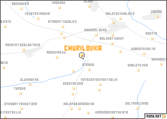 map of Churilovka