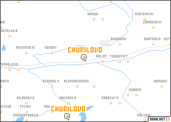 map of Churilovo