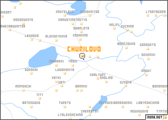 map of Churilovo