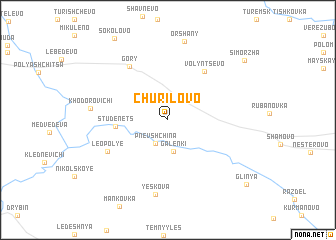 map of Churilovo