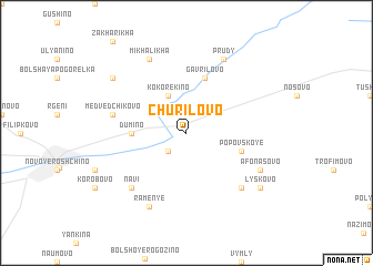 map of Churilovo