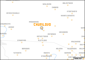 map of Churilovo