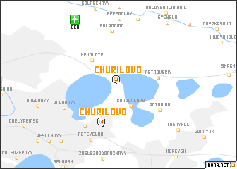 map of Churilovo