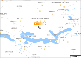 map of Churino