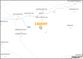 map of Churiny