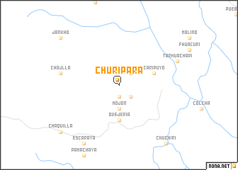 map of Churipara