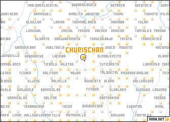 map of Churischán