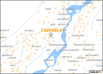 map of Chūriwāla