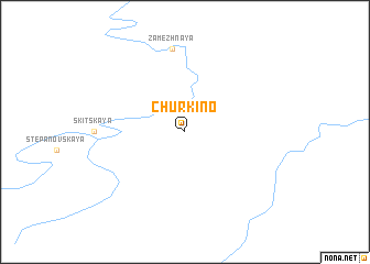 map of Churkino