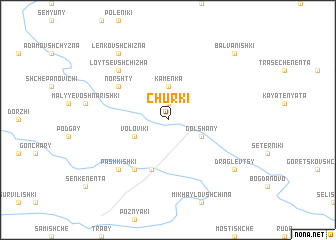 map of Churki