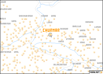 map of Churmār