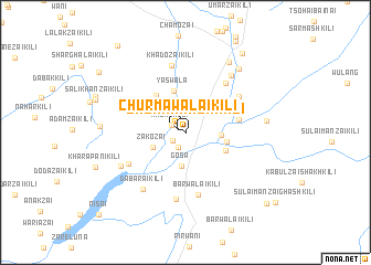 map of Chūrmawālai Kili