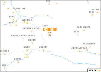 map of Churma