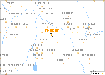 map of Churoc