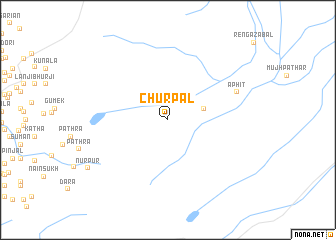 map of Churpāl