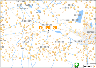 map of Churpura