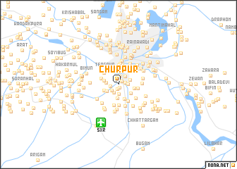 map of Churpur