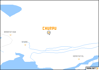 map of Churpu