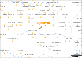 map of Churquiayoc