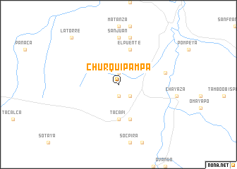 map of Churquipampa