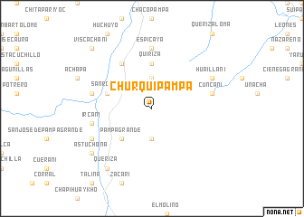 map of Churquipampa