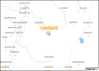 map of Churquis