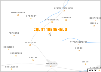 map of Churtanbashevo