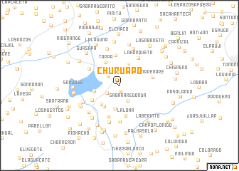 map of Churuapo