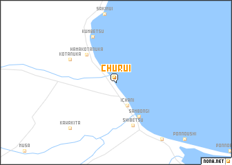 map of Chūrui