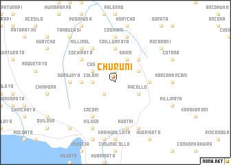 map of Churuni