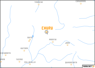 map of Churu