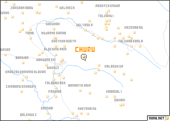 map of Chūrū