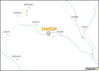 map of Churzai