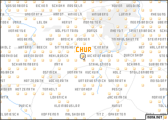 map of Chur