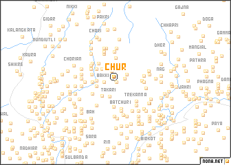 map of Chūr