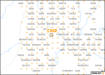 map of Chur