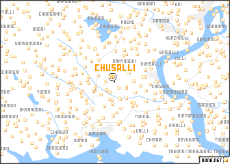 map of Chusal-li