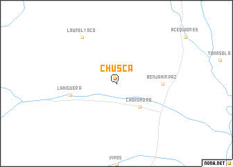 map of Chusca