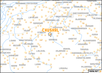 map of Chūshal