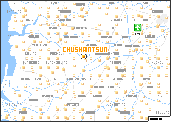 map of Chu-shan-ts\