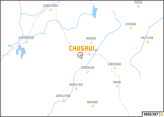 map of Chushui