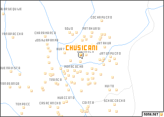 map of Chusicani