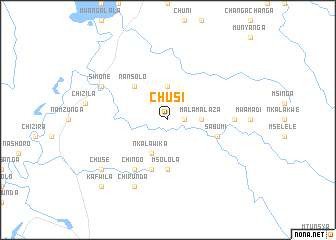 map of Chusi