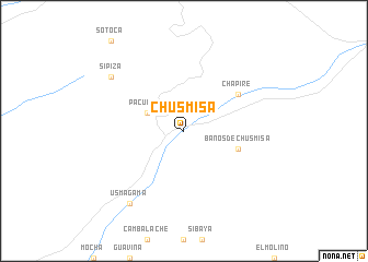 map of Chusmisa