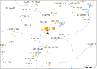 map of Chusña