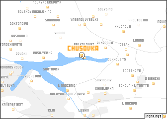 map of Chusovka