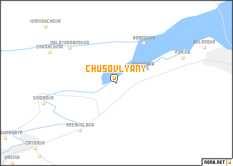 map of Chusovlyany