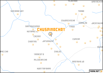 map of Chuspimachay