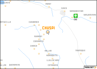 map of Chuspi