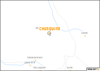 map of Chusquina